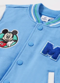 Blukids Felpa varsity in french terry di puro cotone neonato- Felpe
