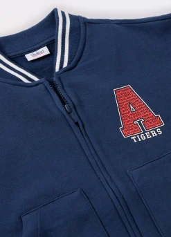Blukids Felpa varsity in puro cotone bambino-Bambino Felpe