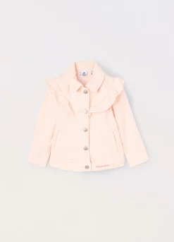 Blukids Giacca in denim di puro cotone neonata- Cappotti E Giubbotti