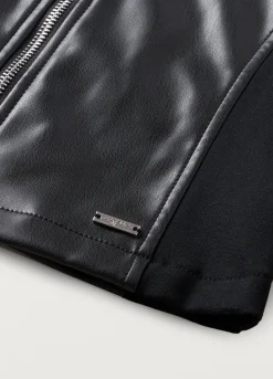 Blukids Giacca in eco pelle ragazza- Giubbotti E Piumini