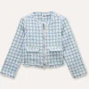 Blukids Giacca pied de poule bambina- Giubbotti E Piumini