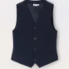 Blukids Gilet misto lana ragazzo- Giubbotti E Piumini