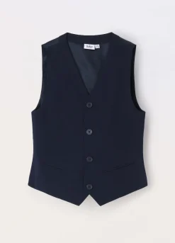 Blukids Gilet misto lana ragazzo- Giubbotti E Piumini
