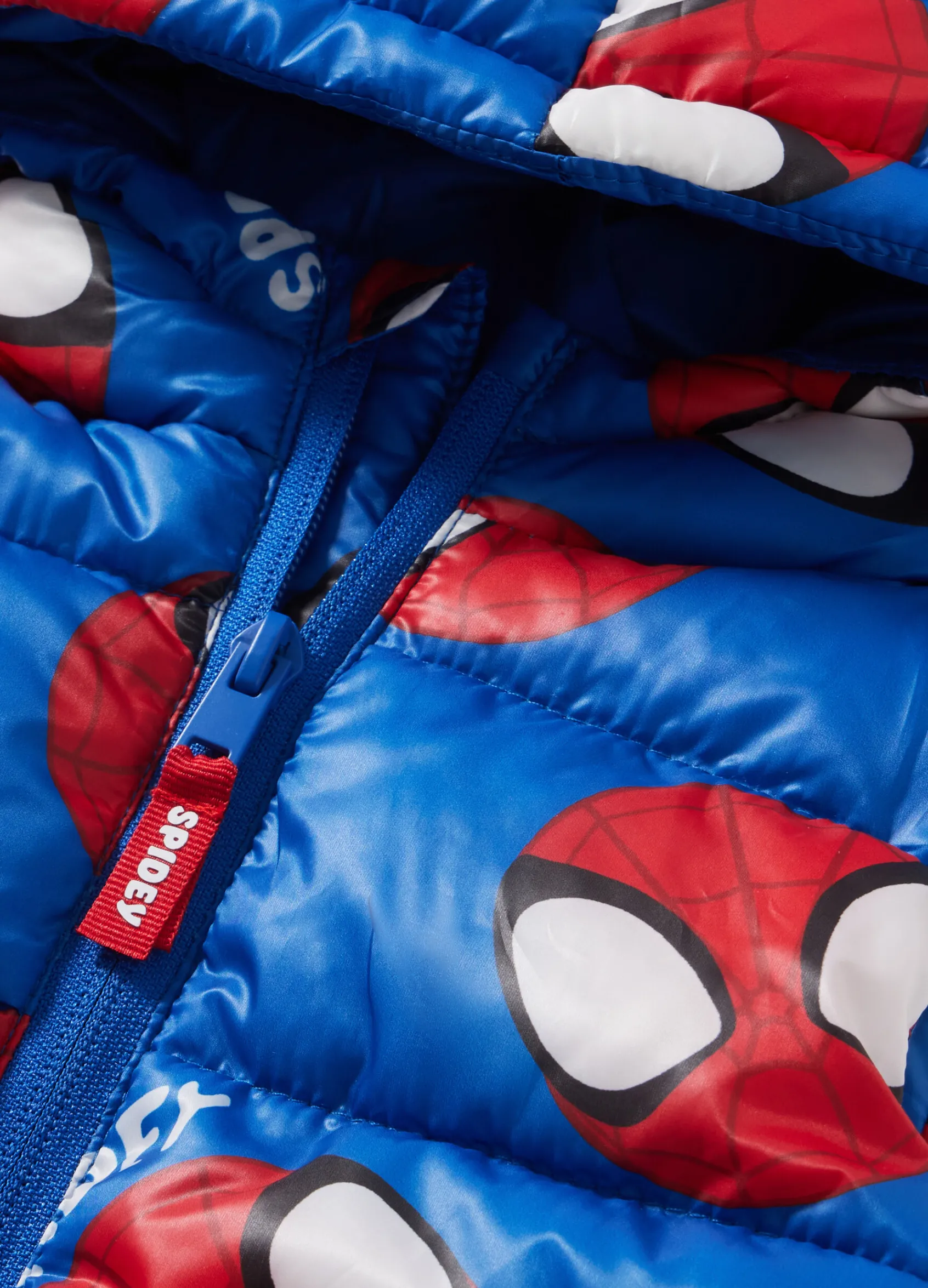 Blukids Gilet Spidey imbottito con cappuccio neonato- Cappotti E Giubbotti
