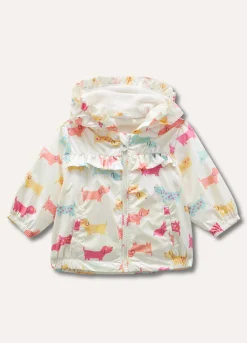 Blukids Giubbino con cappuccio e rouches neonata- Cappotti E Giubbotti