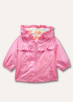 Blukids Giubbino con cappuccio e rouches neonata- Cappotti E Giubbotti