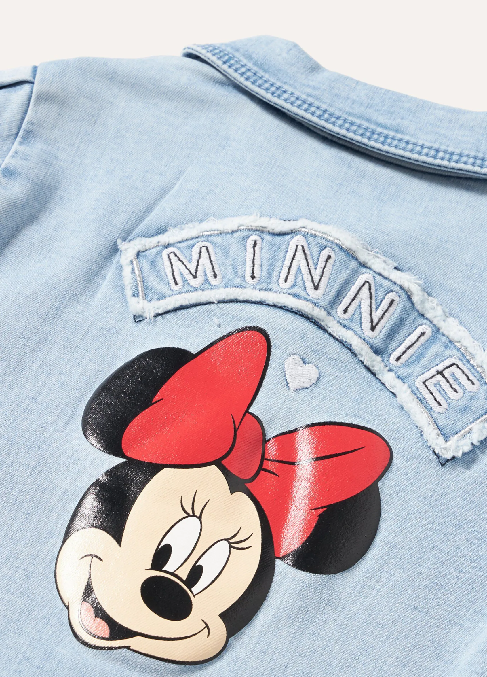 Blukids Giubbino in denim Disney neonata- Cappotti E Giubbotti
