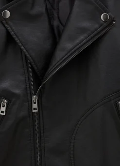 Blukids Giubbotto biker in eco pelle ragazzo- Giubbotti E Piumini