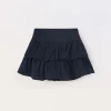 Blukids Gonna a balze in cotone stretch bambina- Gonne