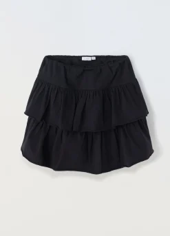 Blukids Gonna a balze in cotone stretch ragazza- Gonne