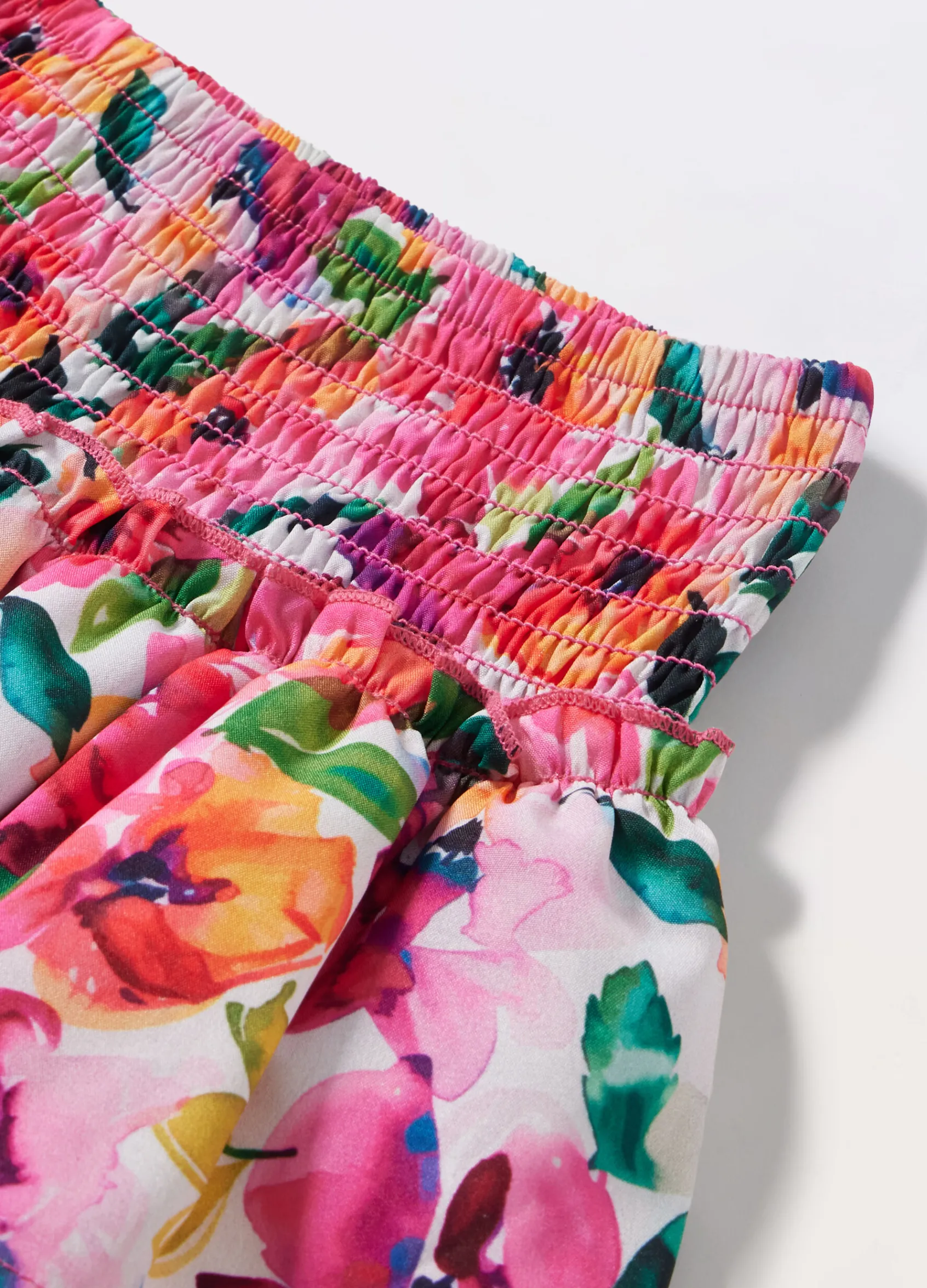 Blukids Gonna in american crepe a balze bambina- Gonne