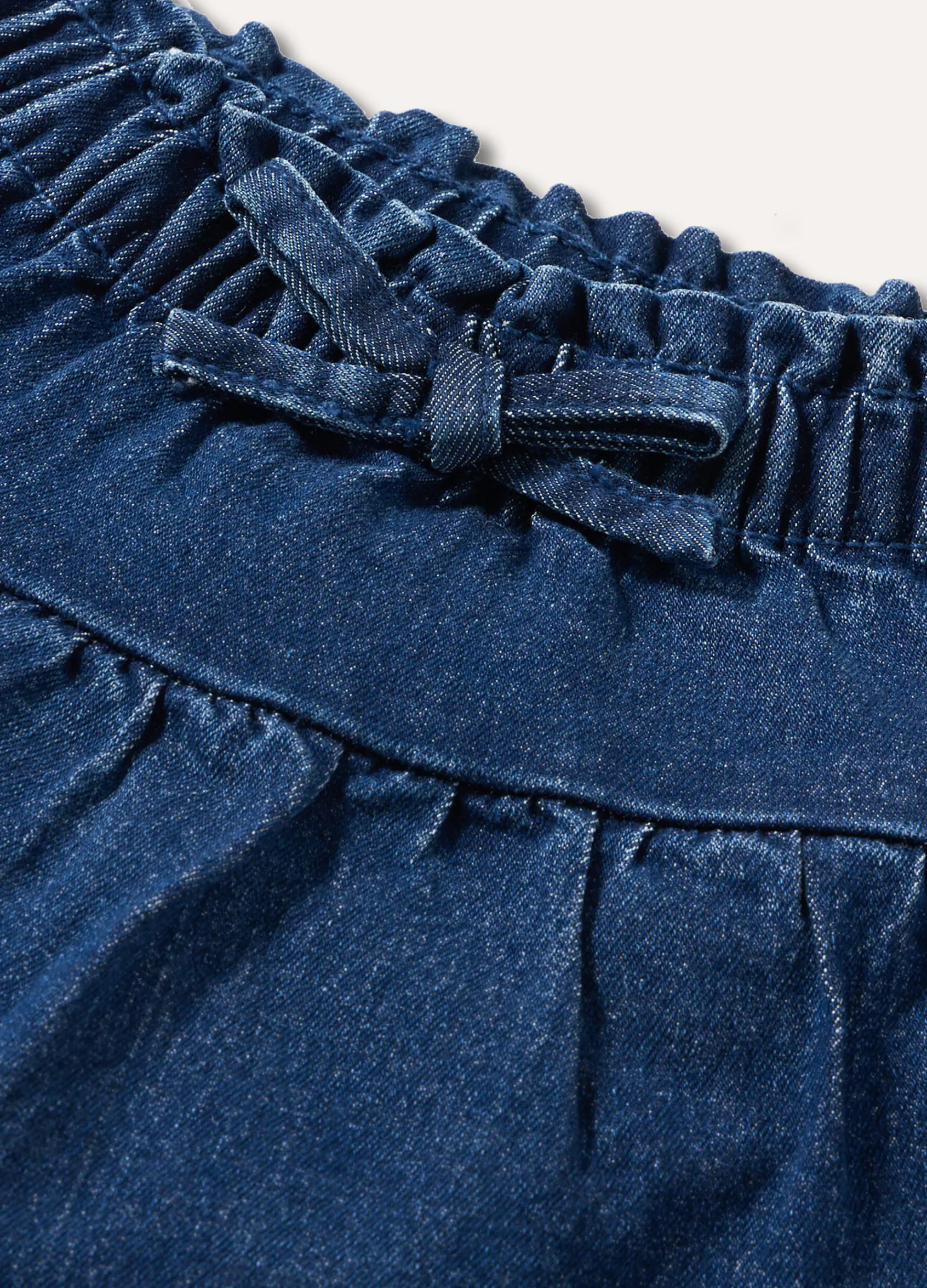 Blukids Gonna in denim neonata- Gonne