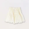 Blukids Gonna in puro cotone sangallo bambina- Gonne