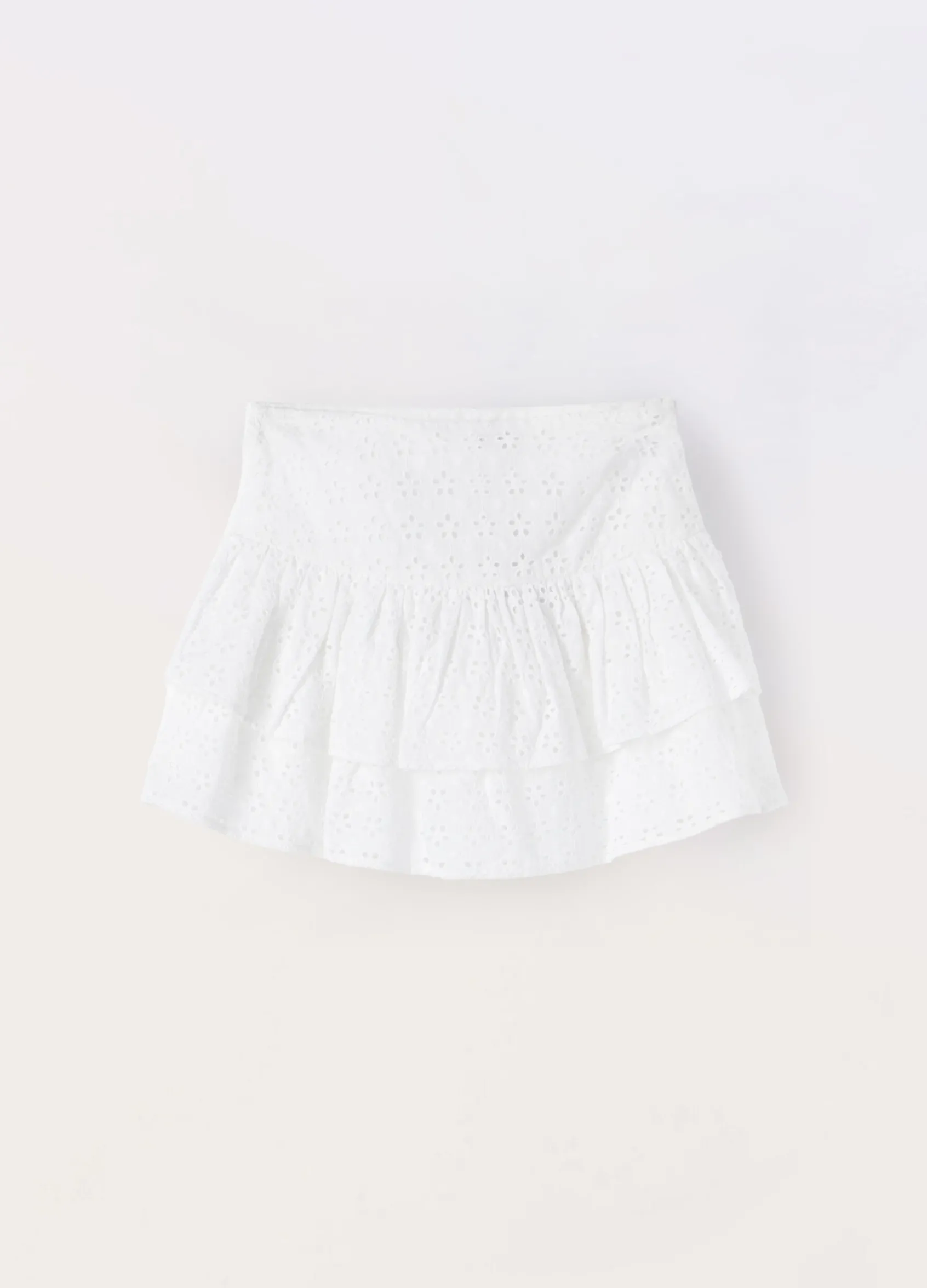 Blukids Gonna in puro cotone sangallo ragazza- Gonne
