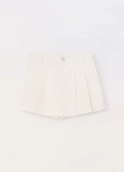 Blukids Gonna pantalone a pieghe in twill ragazza- Gonne