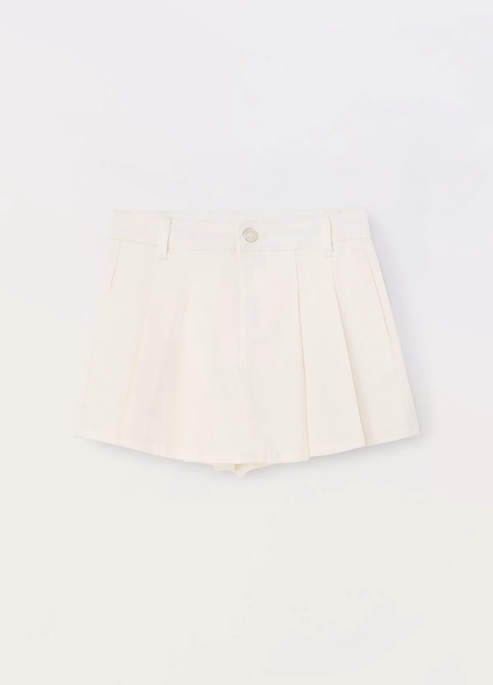 Blukids Gonna pantalone a pieghe in twill ragazza- Gonne