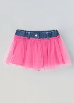 Blukids Gonna pantalone con tulle neonata- Gonne