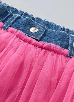 Blukids Gonna pantalone con tulle neonata- Gonne