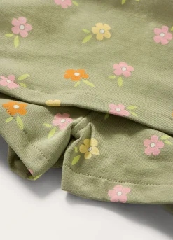 Blukids Gonna pantalone in cotone stretch neonata- Gonne