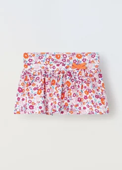 Blukids Gonna pantalone in puro cotone neonata- Gonne