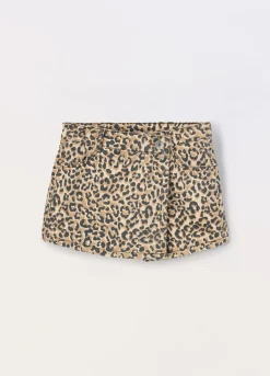 Blukids Gonna pantalone in twill di puro cotone ragazza- Pantaloni
