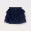 Blukids Gonna plissettata in tulle bambina- Gonne
