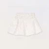 Blukids Gonna ricamata in puro cotone neonata- Gonne