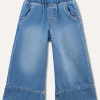 Blukids Jeans culotte bambina- Jeans