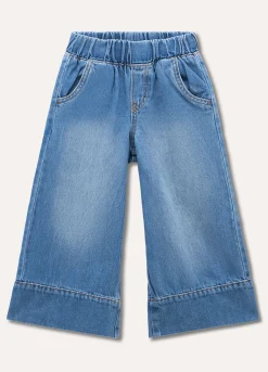 Blukids Jeans culotte bambina- Jeans