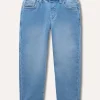 Blukids Jeans in misto cotone stretch bambino-Bambino Jeans
