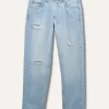 Blukids Jeans in puro cotone ragazza- Jeans