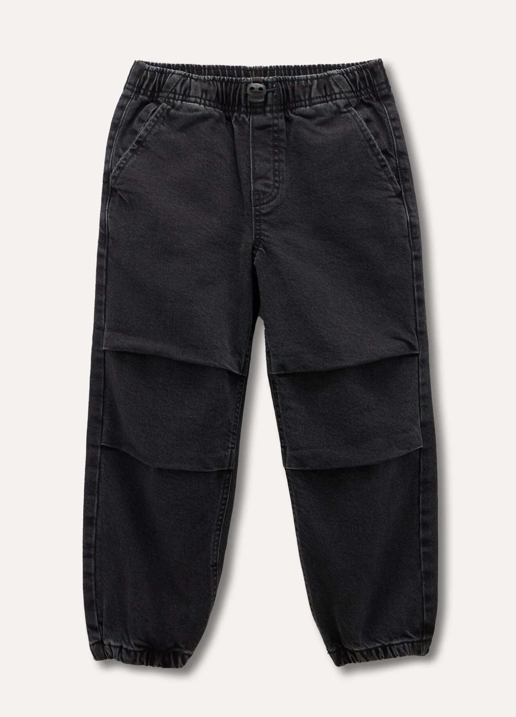 Blukids Jeans parachute in cotone stretch bambino-Bambino Jeans