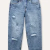 Blukids Jeans ripped in cotone stretch ragazzo- Jeans