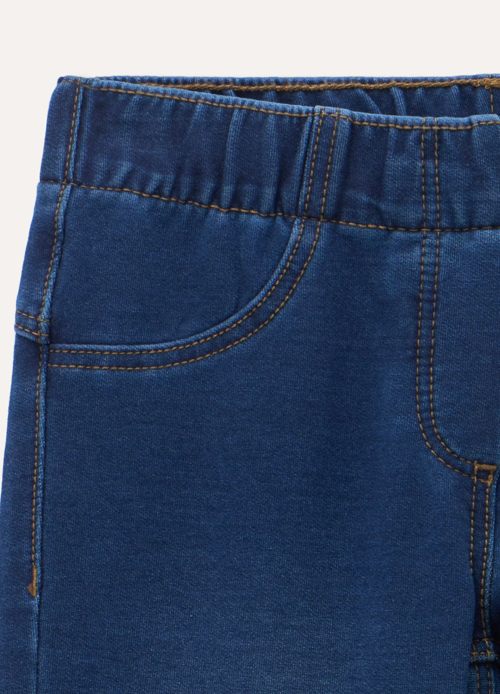 Blukids Jeggings in cotone stretch ragazza- Pantaloni