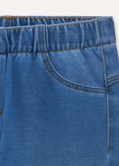 Blukids Jeggings in cotone stretch ragazza- Pantaloni