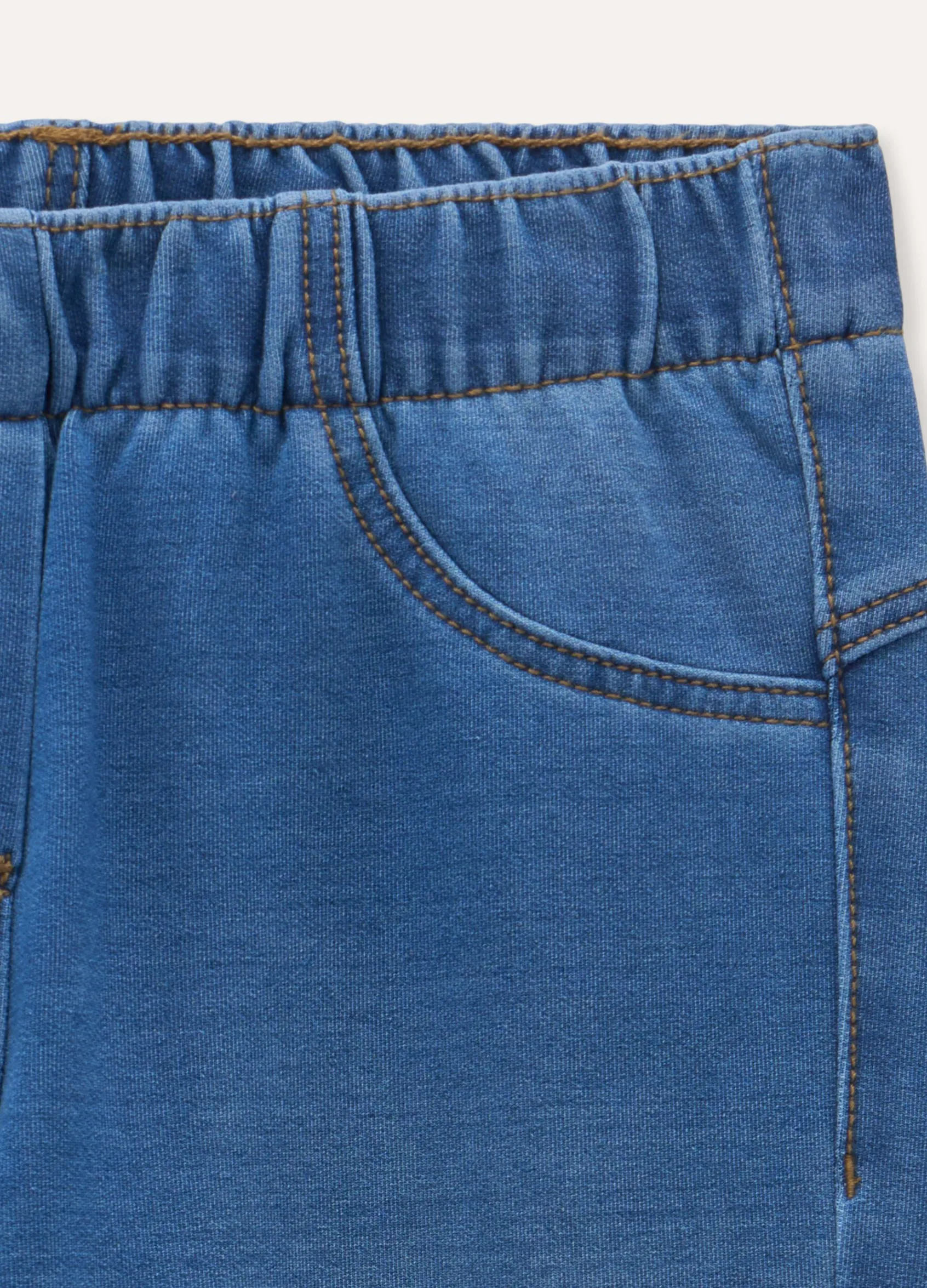 Blukids Jeggings in cotone stretch ragazza- Pantaloni
