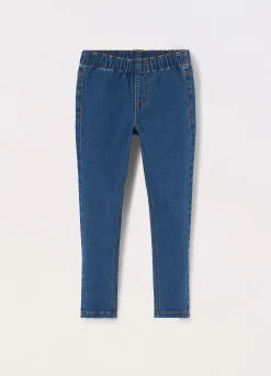 Blukids Jeggings in denim stretch bambina- Jeans