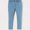 Blukids Jeggings in denim stretch bambina- Jeans