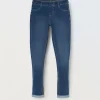 Blukids Jeggings in french terry denim ragazza- Jeans