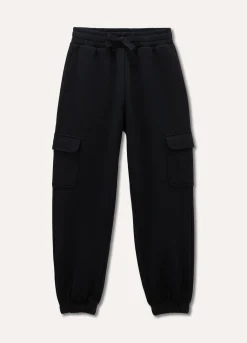 Blukids Jogger cargo in felpa di cotone ragazza- Pantaloni