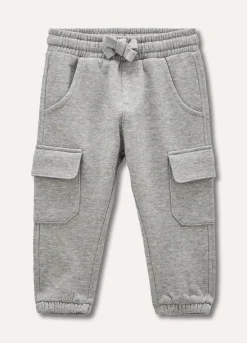 Blukids Jogger cargo in misto cotone neonato- Pantaloni