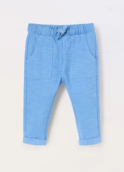 Blukids Jogger in cotone neonato- Pantaloni