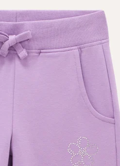 Blukids Jogger in cotone stretch bambina- Leggings