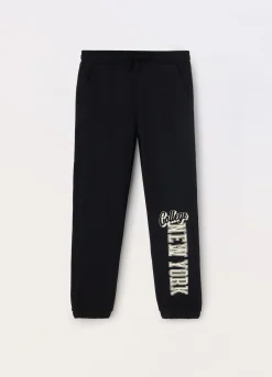 Blukids Jogger in french terry di puro cotone ragazza- Pantaloni