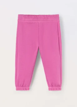 Blukids Jogger in french terry di puro cotone neonata- Pantaloni