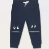 Blukids Jogger in french terry di puro cotone neonato- Pantaloni
