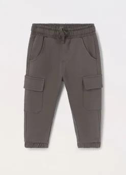 Blukids Jogger in french terry di puro cotone neonato- Pantaloni
