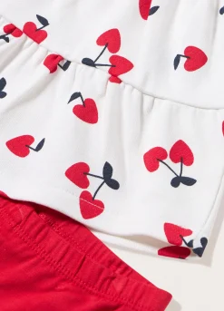 Blukids Jogger in french terry di puro cotone neonata- Completini