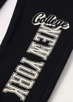 Blukids Jogger in french terry di puro cotone ragazza- Pantaloni