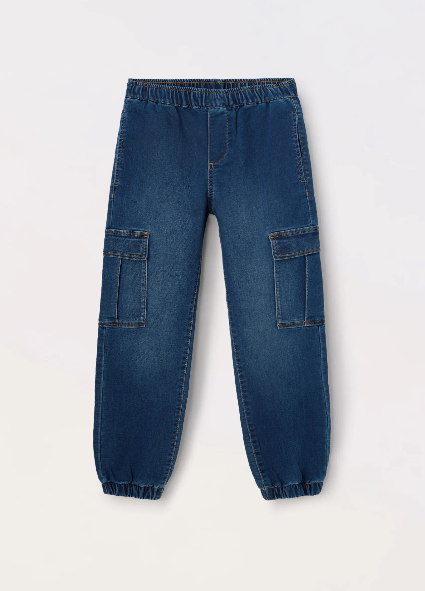 Blukids Jogger in french terry ragazzo- Jeans